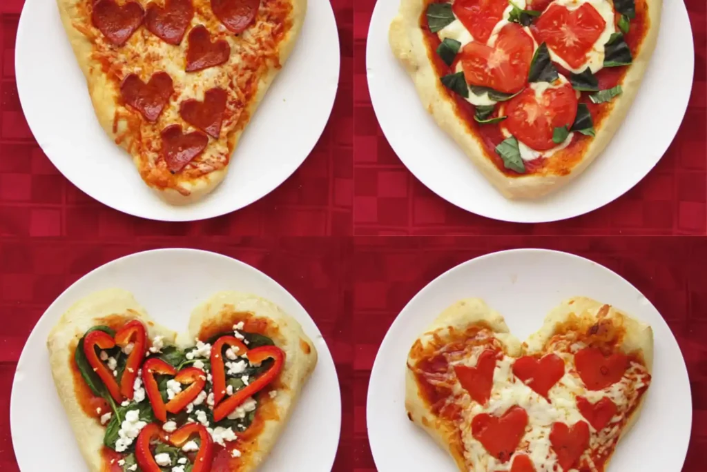 Heart Shaped Pizza