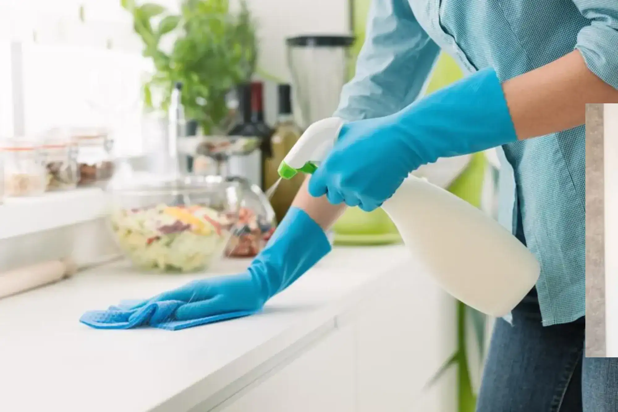 How to Sanitize a Kitchen After Cooking